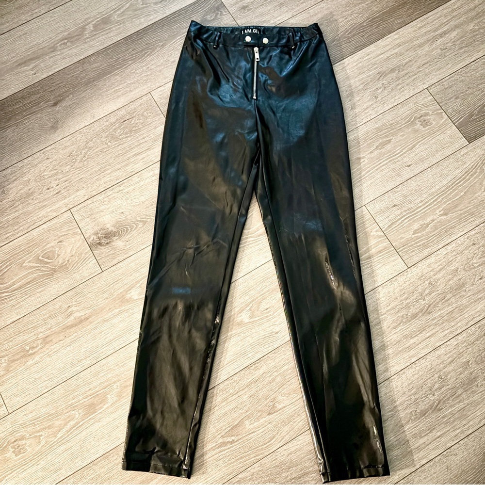 I.AM.GIA Nikole Vinyl Skinny Pant Size Medium